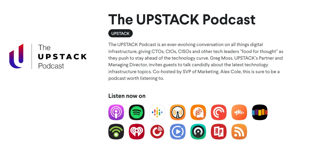 UPSTACK renew with Simlev for another series of their technology podcast