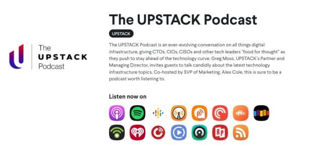 UPSTACK renew with Simlev for another series of their technology podcast